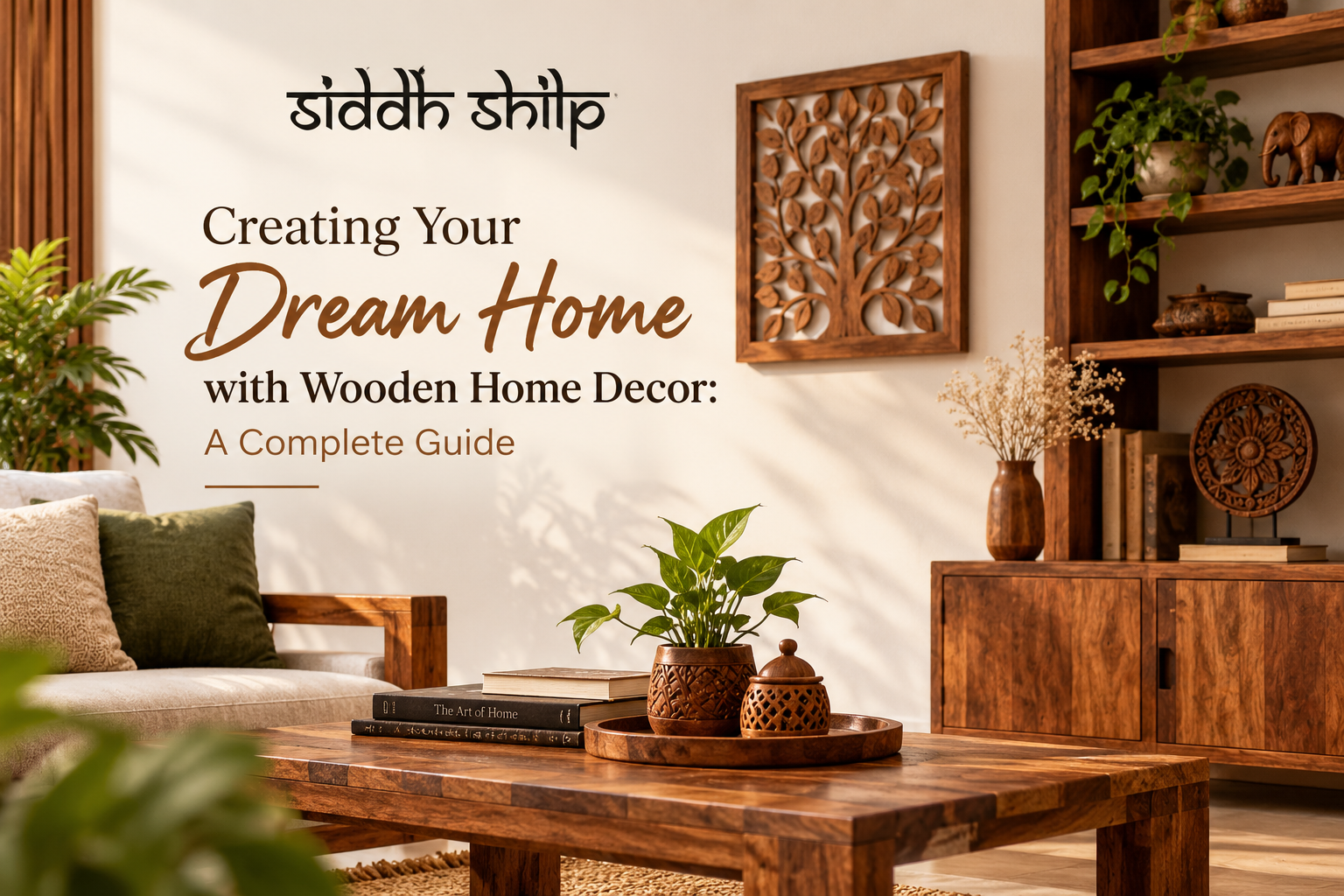 Creating Your Dream Home with Wooden Home Decor A Complete Guide